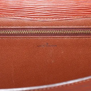 Photo of Louis Vuitton Epi Art Deco Clutch Bag Brown