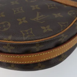 Photo of Louis Vuitton Monogram Jeune Fille MM Shoulder Bag Brown