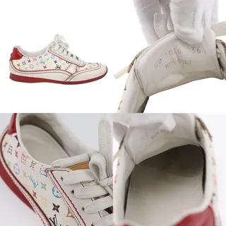Photo of Louis Vuitton Monogram Multicolor Sneakers 36 1 2 White