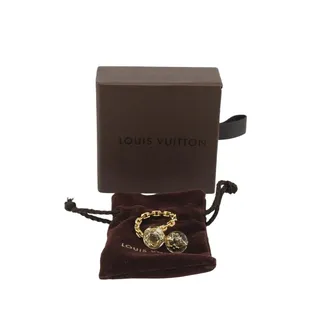 Photo of Louis Vuitton Bergvale Inclusion Fawn Ring Gold