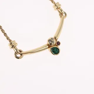 Photo of Dior Necklace Metal Gold Tone