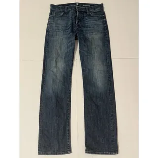 Photo of 7 for All Mankind Men's Standard Fit Button Fly Jeans, Size 32