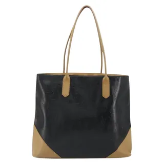 Photo of Saint Laurent Leather Tote Bag Black