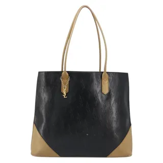 Photo of Saint Laurent Leather Tote Bag Black