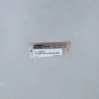 Photo of InsulTech RX-600EX 4000 Silencer Wrap Thermal Insulation Blanket 263083-01