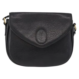 Photo of Saint Laurent Leather Opus Shoulder Bag Black