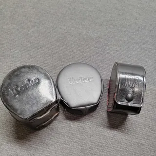 Photo of Vintage Kenko 3X Teleplus Teleconverter Vivitar Hoya 55mm Filters Cases Lot of 4