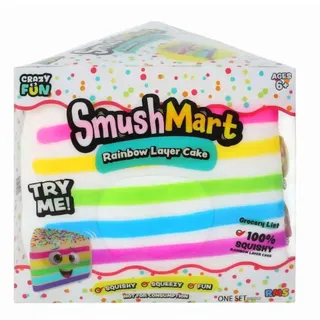 Photo of 🔥Smush Mart Rainbow Layer Cake Squishy BNWT🔥