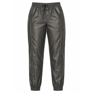 Photo of Paige Viviette Faux Leather Jogger Pants Women's Medium M NWT Black Elastic Waist