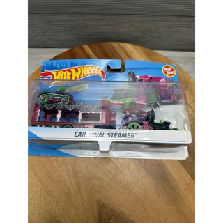 Photo of Hot Wheels Super Rigs Tooned up Transporter & Vehicle GKC23