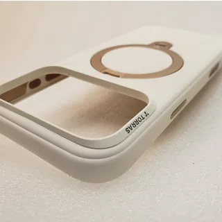 Photo of TORRAS Ostand Ring Magnetic Case with Stand for iPhone 17 Pro Max (White)