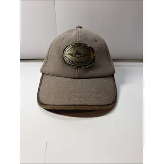 Photo of Rare Indiana Jones Baseball Hat New Disney Cap Adjustable Strap Metal Plaque