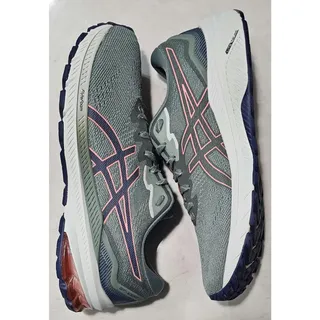 Photo of Asics GT 1000 Gray Orange Sheet Rock Knit Shoes Sneakers Men's 8