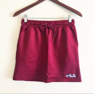 Photo of NEW Fila tennis skirt maroon size XS