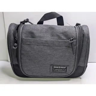 Photo of SwissGear WTRA-14-JH-3106 Hanging Toiletry Bag Travel Organizer Gray Dopp Kit