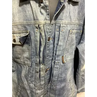 Photo of Vintage Ecko Unltd Denim Jacket XL Oversized Y2K The ReMix Streetwear 26 Pit Pit