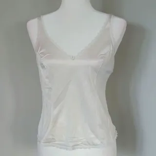 Photo of Vintage Warner’s Perfect Measure Camisole | USA Made Nylon Slip Top | Women's 34