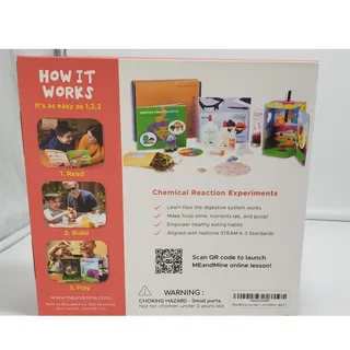 Photo of Aha! Digestion By MEandMine. STEM for Kids Ages 4+ **NEW, OPEN BOX**
