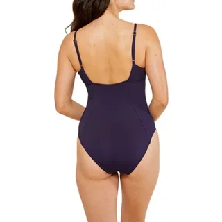Photo of ANDIE LT Havana 1 Pcs Swimsuit  Size XS Tall Navy Retro Classic Minimalist NWT