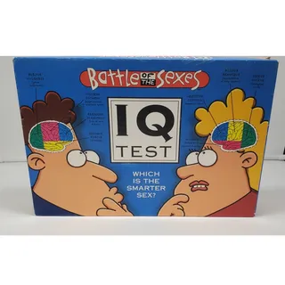 Photo of Battle of the Sexes, IQ Test Board Game Vintage 2003. PRE-OWNED, 100 % COMPLETE