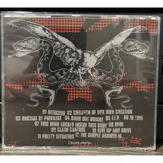 Photo of Coliseum S/T Self-Titled CD Album Level Plane Preowned Out Of Print Punk Rock