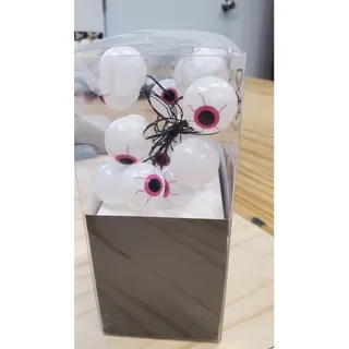 Photo of Ashland Halloween Eyeballs Ornament LED Lights (12ct), **NEW IN BOX**