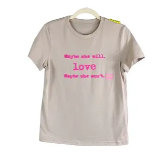 Photo of MISS SIXTY x WRLDSMTH T-Shirt Women 2 Pink Beaded Limited Edition Fairy Boho Y2K
