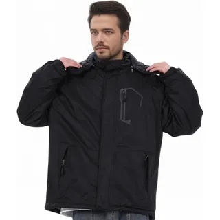 Photo of Men's Waterproof Ski Winter Jacket with Detachable Hood, (L), Warm Windproof