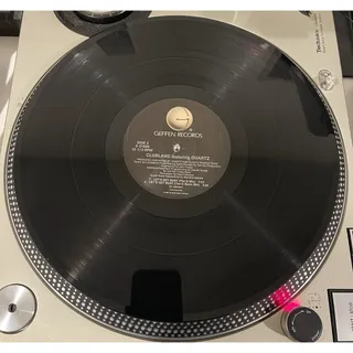 Photo of Clubland Featuring Quartz – Let's Get Busy Record Vinyl 12" 1990 Single Dance