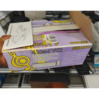 Photo of Emerson EWV404 4-Head VCR open box