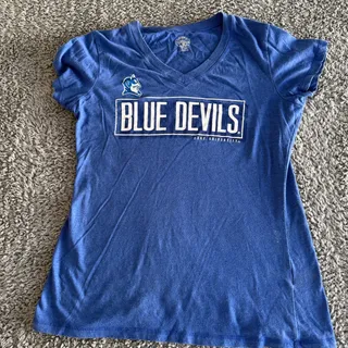 Photo of Rivalry Threads NCAA Duke Blue Devils Women's Short Sleeve Graphic T-Shirt S