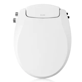 Photo of Brondell Swash Non-Electric Bidet Toilet Seat Round White Dual Nozzle NEW
