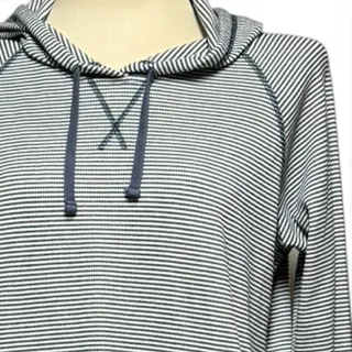 Photo of Kuhl Stria Pullover Hoody Blue Stripe Pocket Large