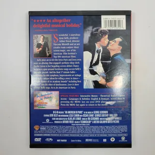Photo of American in Paris (DVD, 1951) damaged case button (Acceptable)