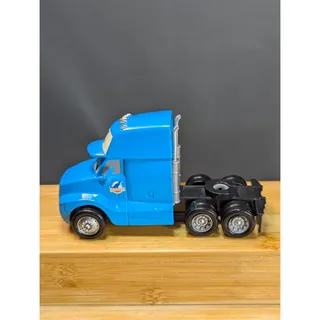 Photo of Disney Pixar Cars Dinoco Semi Truck Hauler Cab Blue Toy Vehicle Mattel