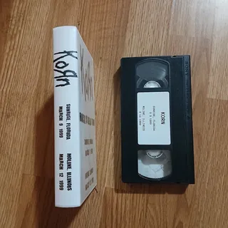 Photo of Korn VHS Rock Is Dead Tour 1999 Florida & Illinois Nu Metal Live Rock Concert