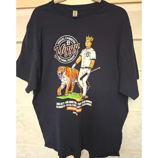Photo of Miguel Cabrera Miggy Final Season Shirt Mens 2XL Detroit Tigers MLB 2023 Tee