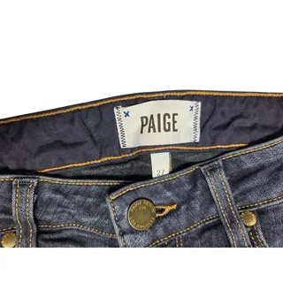 Photo of Paige Skyline Skinny Dark Wash Denim Jeans Women Size 27