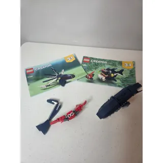 Photo of Lego 2018 Creator 3 in 1 31088 Deep Sea Creatures Angler Fish Build