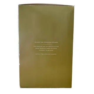 Photo of Williams Sonoma Holiday Tree Porcelain Diffuser Winter Forest Rare HTF