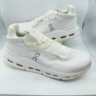 Photo of On Cloudnova 2 Triple White Casual Sneakers 3ME30210108 | Men's Size 10 US | EUC
