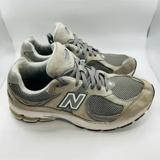 Photo of New Balance 2002R Grey Sneakers Suede Mesh | Men's Size 8 US | EUC