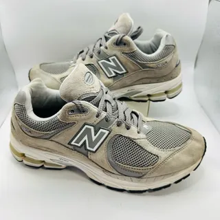 Photo of New Balance 2002R Grey Sneakers Suede Mesh | Men's Size 8 US | EUC