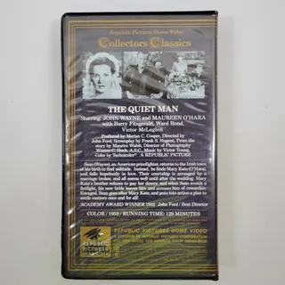 Photo of John Wayne - The Quiet Man VHS Collectors Classics Video Clam Shell Case (Good)