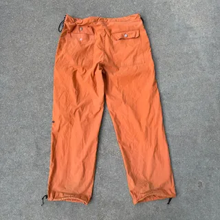Photo of Vintage 90s Levi's Silvertab Orange Nylon Gorpcore Parachute Baggy Pants XLx34