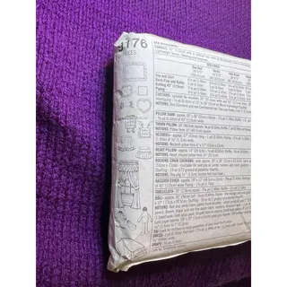Photo of Simplicity 9176 sewing pattern Curtains pillow sham doll