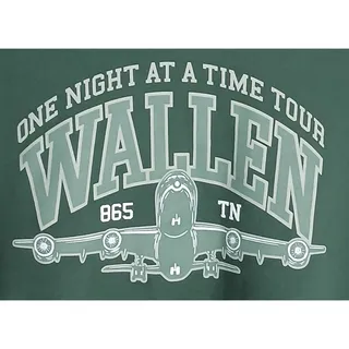 Photo of Morgan Wallen Tour Hoodie XL Green One Night At A Time World Concert Graphic