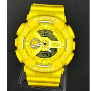Photo of Casio G-Shock GA-110BC-9A Yellow Men's Analog Digital Watch 