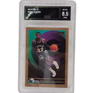 Photo of 1990 SkyBox Rolando Blackman #60 Dallas Mavericks GMA 8.5 NM-MT+ Basketball Card
