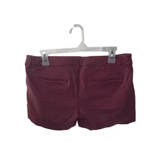 Photo of American Eagle Red Stretch Midi Shorts Women's Size 6